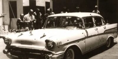 El vehículo de Trujillo